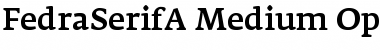 Download FedraSerifA Medium Font Title Preview