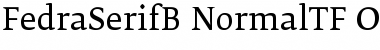 Download FedraSerifB NormalTF Font Title Preview
