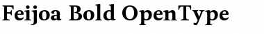 Download Feijoa Bold Font Title Preview