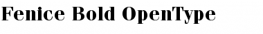Download ITC Fenice Bold Font Title Preview