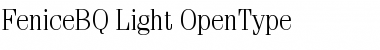 Download Fenice BQ Regular Font Title Preview