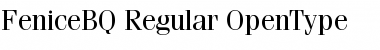 Download Fenice BQ Regular Font Title Preview