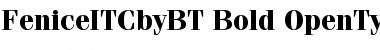 Download ITC Fenice Bold Font Title Preview