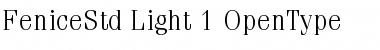 Download ITC Fenice Std Light Font