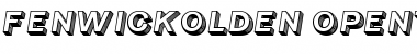Download Fenwick Olden Regular Font Title Preview