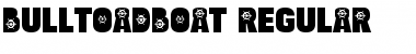 Download Bulltoad Boat Regular Font Title Preview