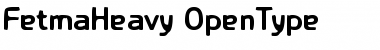 Download Fetma Heavy Font Title Preview