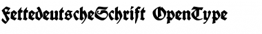 Download Fette deutsche Schrift Regular Font Title Preview