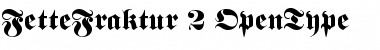Download FetteFraktur Regular Font Title Preview