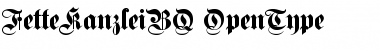 Download Fette Kanzlei BQ Regular Font Title Preview