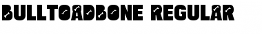 Download Bulltoad Bone Regular Font Title Preview