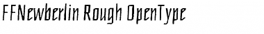 Download FFNewberlin-Rough Regular Font Title Preview