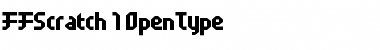 Download FFScratch Regular Font Title Preview