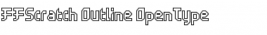 Download FFScratch-Outline Regular Font Title Preview