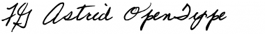 Download FG Astrid Regular Font Title Preview