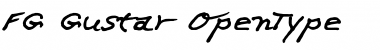 Download FG Gustav Regular Font Title Preview