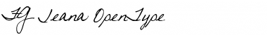 Download FG Jeana Regular Font Title Preview