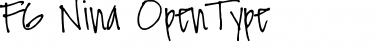 Download FG Nina Regular Font Title Preview