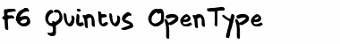 Download FG Quintus Regular Font Title Preview