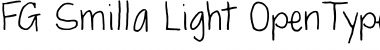 Download FG Smilla Light Regular Font Title Preview