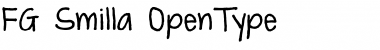Download FG Smilla Regular Font Title Preview