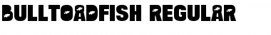 Download Bulltoad Fish Regular Font Title Preview