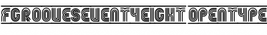 Download Fgroove SeventyEight Font Title Preview