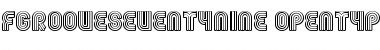 Download FGroove SeventyNine Font Title Preview