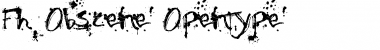 Download Fh_Obscene Regular Font Title Preview