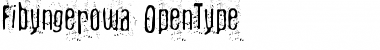 Download Fibyngerowa Regular Font Title Preview