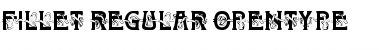 Download Fillet Regular Font Title Preview