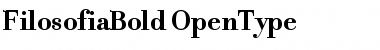 Download FilosofiaBold Bold Font Title Preview
