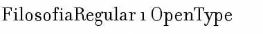 Download Filosofia Regular Font Title Preview