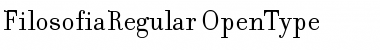 Download FilosofiaRegular Regular Font Title Preview