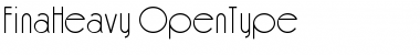 Download Fina Heavy Font Title Preview
