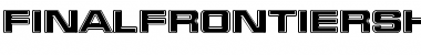 Download FinalFrontierShipside Regular Font Title Preview