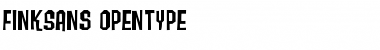 Download FinkSans Medium Font Title Preview