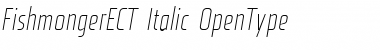 Download Fishmonger ECT Italic Font Title Preview
