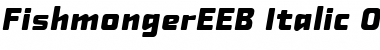 Download Fishmonger EEB Italic Font Title Preview