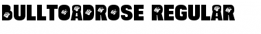 Download Bulltoad Rose Regular Font Title Preview
