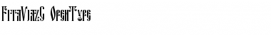 Download FitaVjazC Regular Font Title Preview