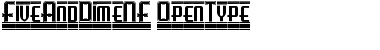 Download FiveAndDimeNF Regular Font Title Preview