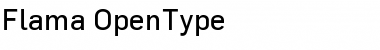 Download Flama Regular Font Title Preview