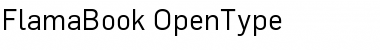 Download FlamaBook Regular Font Title Preview