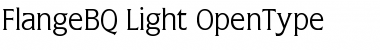 Download Flange BQ Regular Font Title Preview