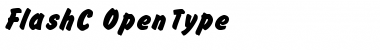 Download FlashC Regular Font Title Preview