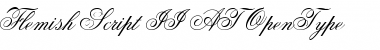 Download Flemish Script II AT Regular Font Title Preview