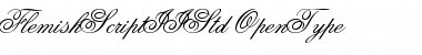 Download Flemish ScriptII Std Regular Font Title Preview
