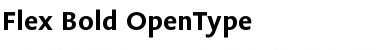 Download Flex Bold Font Title Preview