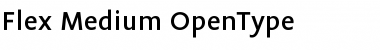 Download Flex Medium Font Title Preview